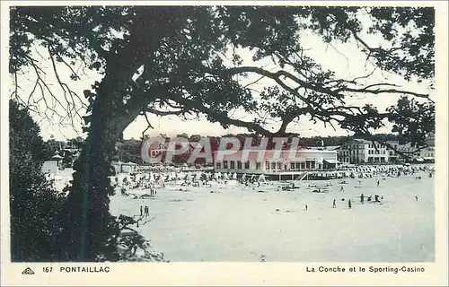 Cartes postales Pontaillac La Conche et le Sporting Casino