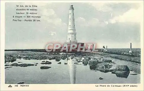 Cartes postales Royan Le Phare de cordouan (XVIe Siecle)