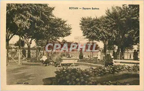 Cartes postales Royan Square Botton
