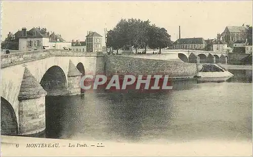 Ansichtskarte AK Montereau Les Ponts