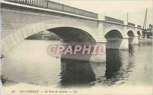 Cartes postales Montereau Le Pont de Moscou