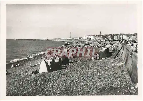 Moderne Karte Dieppe La Plage