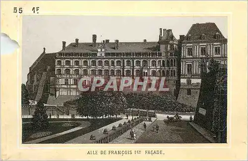 Cartes postales Aile de Francois Ier Facade Blois