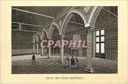 Ansichtskarte AK Salle des Etats Generaux Blois