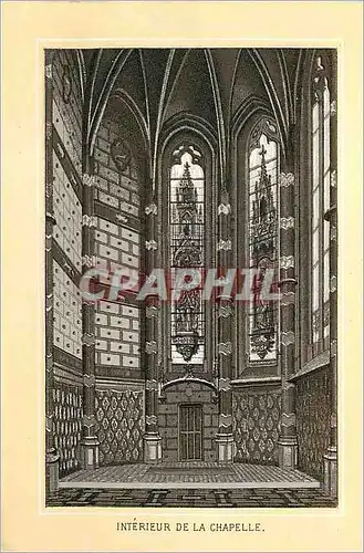 Cartes postales Interieur de la Chapelle Blois