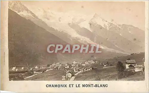 Cartes postales Chamonix et le Mont Blanc