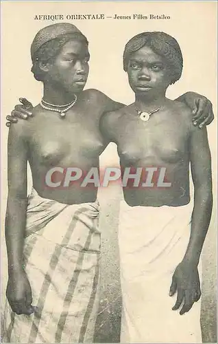 Cartes postales Afrique Orientale Jeunes Filles Betsileo