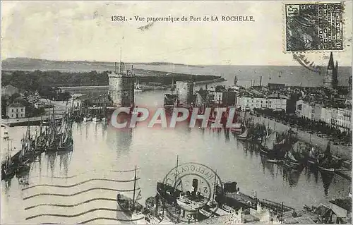 Ansichtskarte AK Vue Panoramique du Port de la Rochelle Bateaux