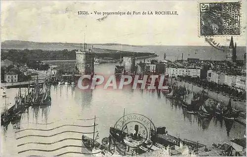 Cartes postales Vue Panoramique du Port de la Rochelle Bateaux