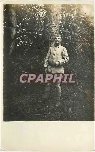 CARTE PHOTO Homme Soldat Militaria