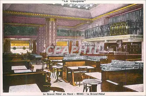 Cartes postales Reims La Coupole Le Bristol Hotel Le Grand Hotel du Nord