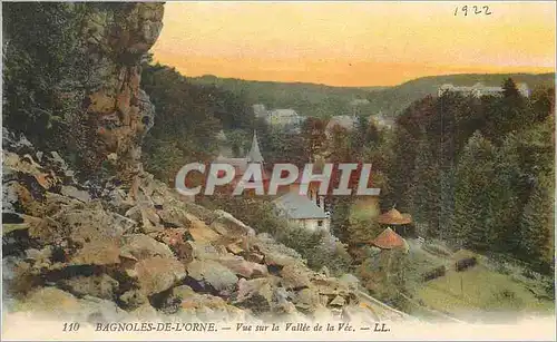 Cartes postales Bagnoles de l'Orne Vue sur la Vallee de la Vec