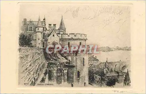 Cartes postales Chateau d'Amboise