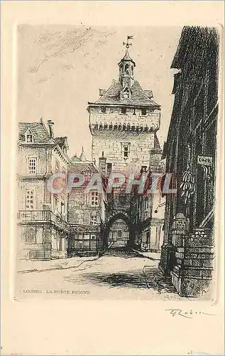 Cartes postales Loches La Porte Picoys