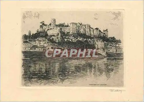 Cartes postales Ch�teau de Chinon