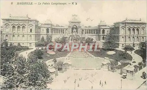 Cartes postales Marseille Le Palais Longchamps