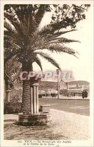 Ansichtskarte AK Nice La Promenade des Anglais et le Casino de la Jetee