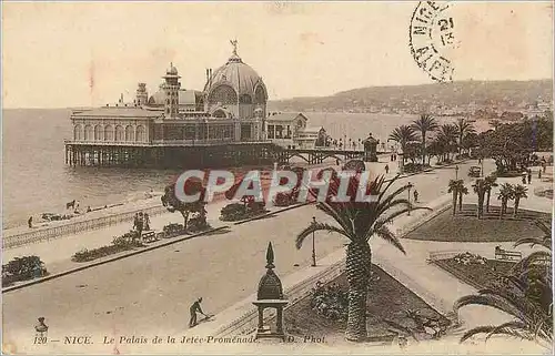 Cartes postales Nice Le Palais de la Jetee Promenade