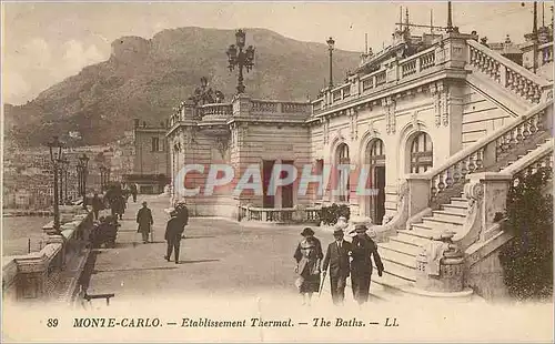 Cartes postales Monte Carlo Etablissement Thermal
