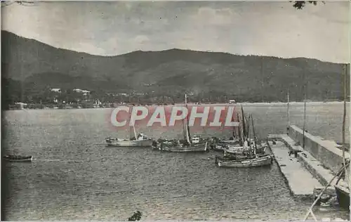 Moderne Karte Cavalaire sur Mer (Var) la Jetee Bateaux