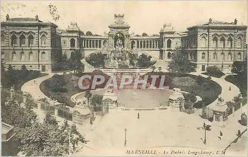 Cartes postales Marseille Le Palais Longchamp