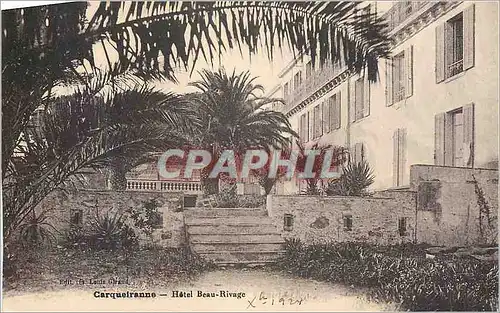 Cartes postales Carqueiranne Hotel Beau Rivage