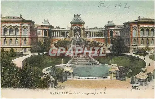 Cartes postales Marseille Le Palais Longchamp