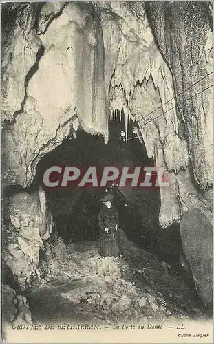 Cartes postales Grotte de Betharram La Porte du Dante