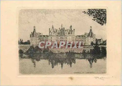 Cartes postales Chateau de Chambord