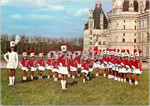 Moderne Karte Les Minirettes de Mont pres Chambord (Loir et Cher) Ier coupe Festival National de Blois 1970