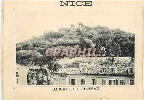 Cartes postales Nice Cascade du Chateau