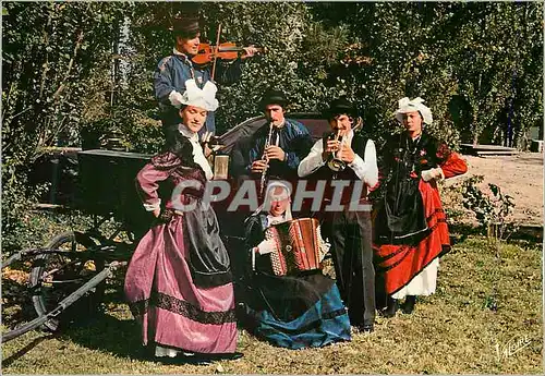 Cartes postales moderne Angers Les Musiciens des Queniaux d'Anjou Groupe Folklorique Angevin