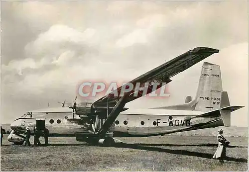 Moderne Karte Hurel Dubois H D Avion de Transport Env 45 m 30 Long 23 m 27 2 Moteurs Pratt Avion Aviation