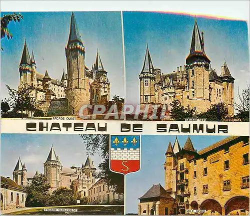 Cartes postales moderne Saumur (Maine et Loire) Le Chateau
