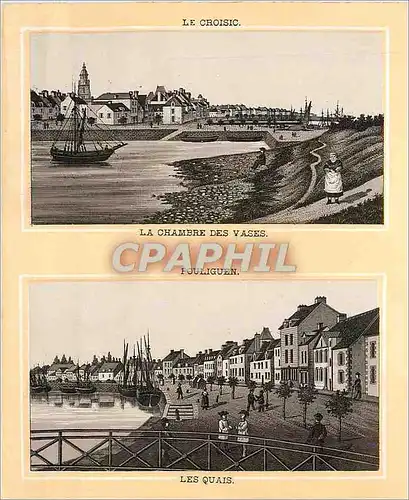 Cartes postales Le Croisic La Chambre des Vases Pouliguen Les Quais