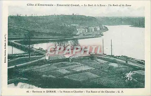 Cartes postales Environs de Dinan Cote d'Emeraude Les Bords de la Rance au Chatelier
