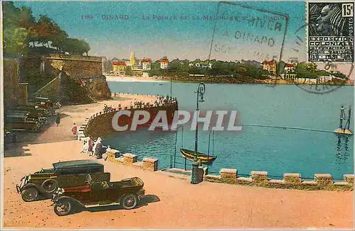 Cartes postales Dinard La Pointe de la Malouine et la Piscine Automobile