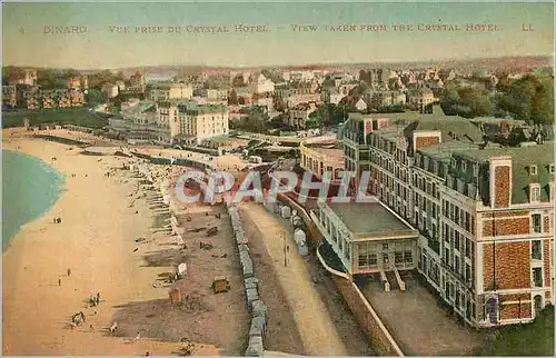 Cartes postales Dinard Vue prise du Crystal Hotel