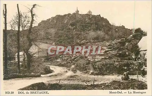 Cartes postales Dol de Bretagne Mont Dol La Montagne