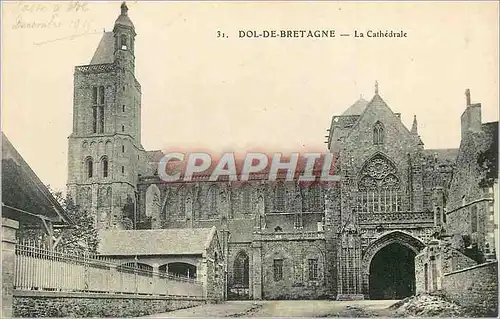 Cartes postales Dol de Bretagne La Cathedrale