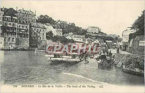 Ansichtskarte AK Dinard Le Bec de la Vallee Bateaux