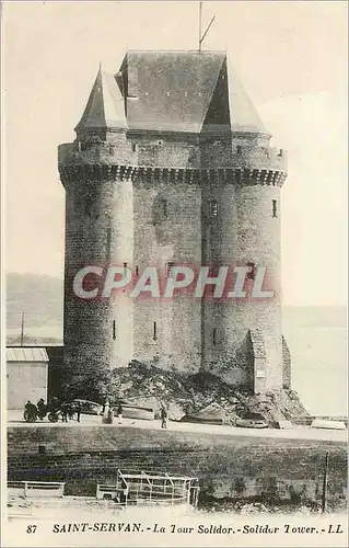 Cartes postales Saint Servan La Tour Solidor