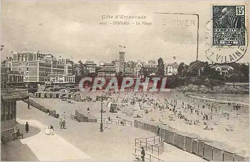 Cartes postales Dinard Cote d'Emeraude La Plage