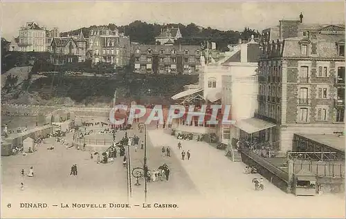 Cartes postales Dinard la Nouvelle Digue Le Casino