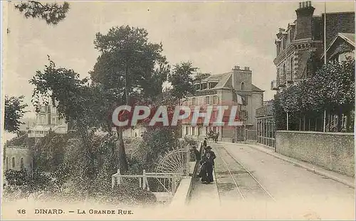 Cartes postales Dinard La Grande Rue