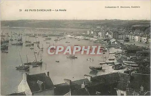 Cartes postales Au Pays Cancalais La Houle Bateaux
