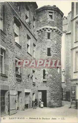 Ansichtskarte AK Saint Malo La Maison de la Duschesse Anne