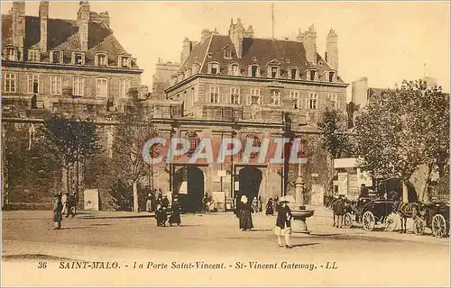 Cartes postales Saint Malo La Porte Saint Vincent