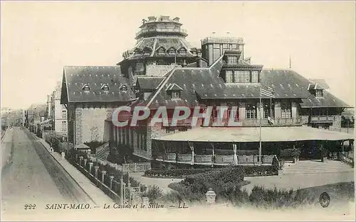 Cartes postales Saint Malo Le Casino et le Sillon