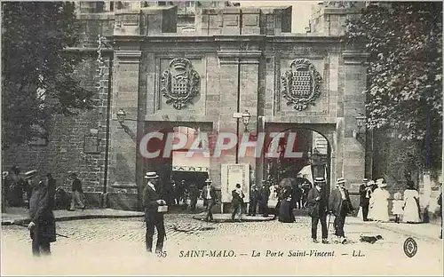 Ansichtskarte AK Saint Malo La Porte Saint Vincent